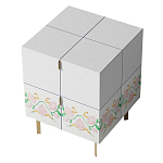 Тумба  Short Lemon Power White варинант исполнения - 2 | Loft Concept в Твери