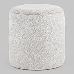 Дизайнерский Пуф Букле Poof Alice Light Gray Boucle  варинант исполнения - 4 | Loft Concept в Твери