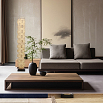 Торшер из натурального камня Stone Constructor варинант исполнения - 8 | Loft Concept в Твери