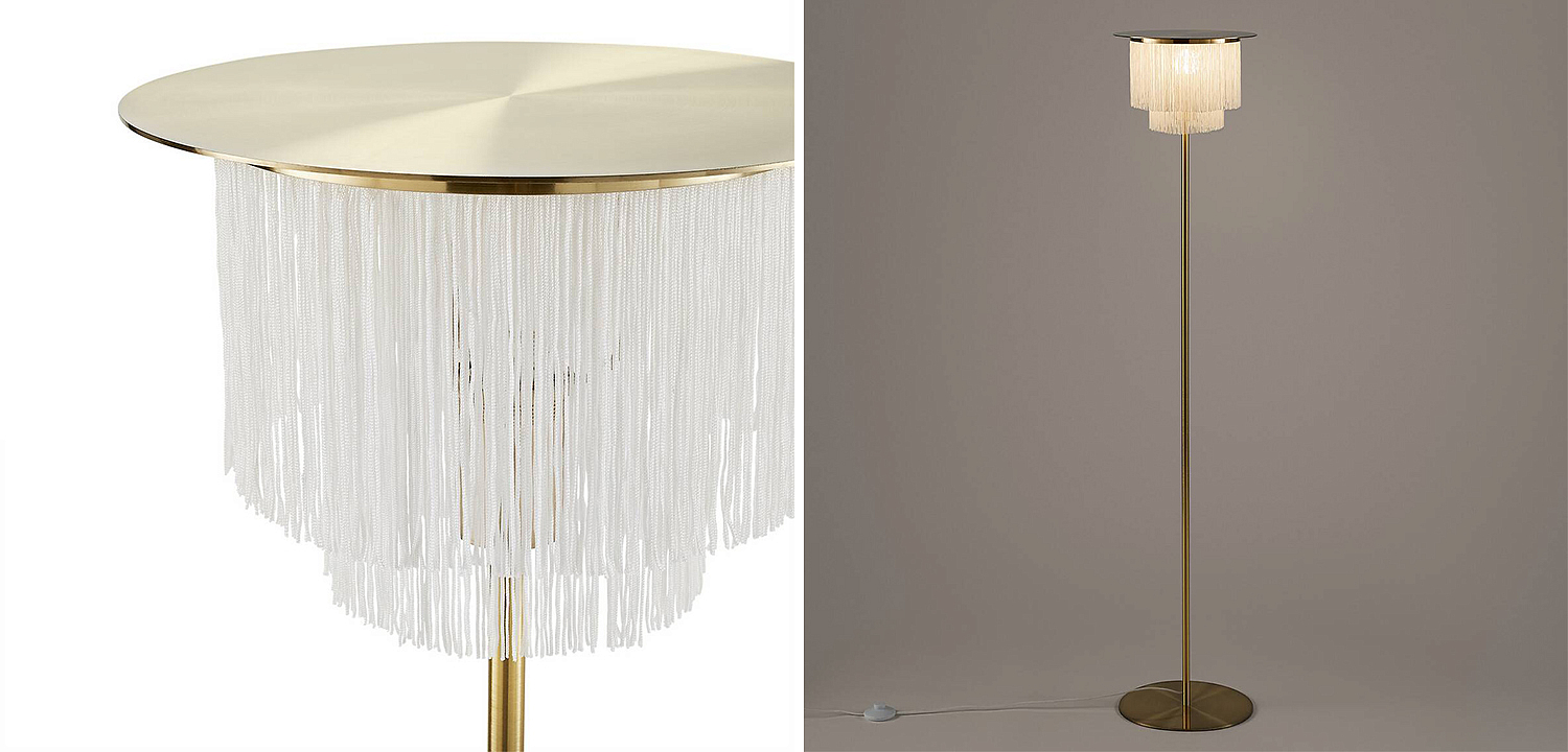 Торшер Houtique Floor lamp Cream Торшер Houtique Floor lamp Cream - Loft-Concept в Твери