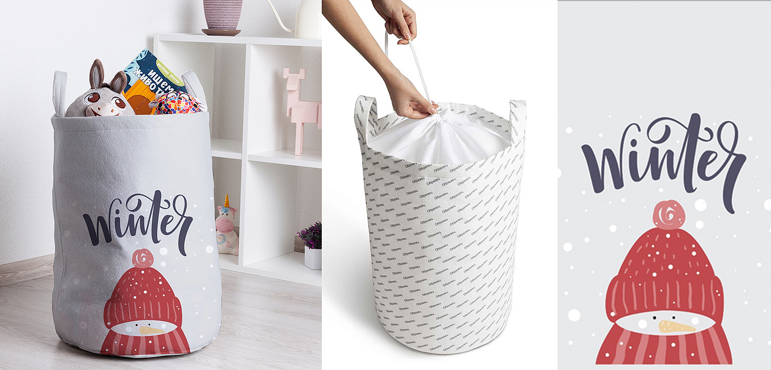 Корзина Cozy Winter Basket Корзина Cozy Winter Basket - Loft-Concept в Твери