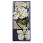 Аксессуар настенный из металла Blank Space White Flowers варинант исполнения - 1 | Loft Concept в Твери