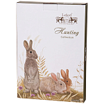 Блюдо овальное из фарфора с изображением животных Hunting Porcelain Collection варинант исполнения - 2 | Loft Concept в Твери