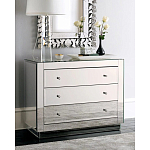 Комод зеркальный с 3-мя ящиками Mirror Chest of Drawers варинант исполнения - 2 | Loft Concept в Твери