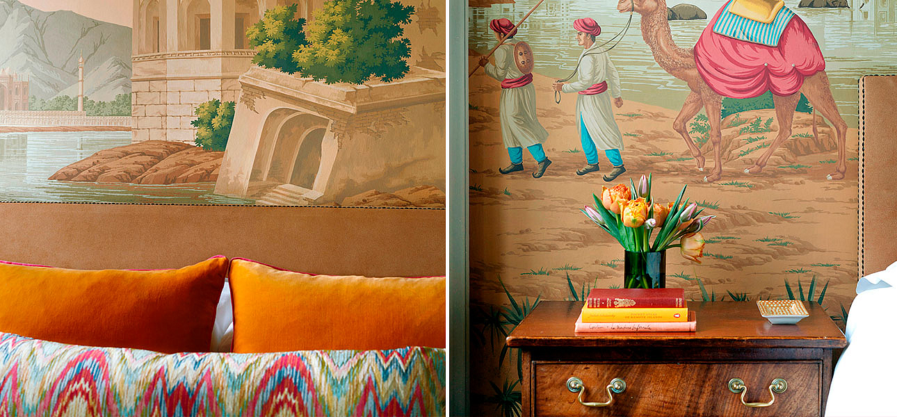 Обои ручная роспись Early Views of India on scenic paper Обои ручная роспись Early Views of India on scenic paper - Loft-Concept в Твери
