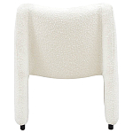 Кресло белое Cress White Boucle Collection Armchair варинант исполнения - 3 | Loft Concept в Твери