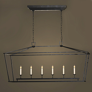 Люстра Linear Pendant Black