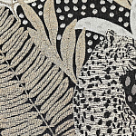 Мебельная ткань Шенилл коричневый принт 280 см T2-146 варинант исполнения - 2 | Loft Concept в Твери