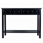 Черная консоль с выдвижными ящиками Monica варинант исполнения - 1 | Loft Concept в Твери