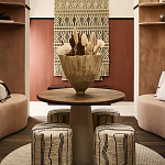 Панно на стену плетеное Макраме бежевый цвет  варинант исполнения - 7 | Loft Concept в Твери