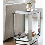 Зеркальный приставной стол Mirror Surface варинант исполнения - 2 | Loft Concept в Твери