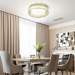 Потолочный светильник Stephane Glass Gold Ceiling Lamp 50 варинант исполнения - 2 | Loft Concept в Твери