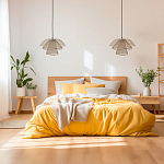 Подвесной светильник Beige Gold Mesh Lampshade Hanging Lamp варинант исполнения - 5 | Loft Concept в Твери