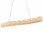 Люстра волнистой формы с текстурной огранкой Reflection of Reality варинант исполнения - 2 | Loft Concept в Твери