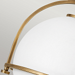 Потолочный светильник с плафоном в форме белого матового шара Hinkley варинант исполнения - 17 | Loft Concept в Твери