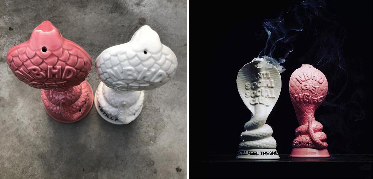 Курильница в виде кобры белая - Loft-Concept в Твери