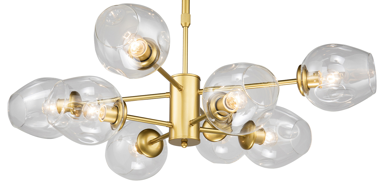 Люстра Branching Bubble Chandelier gold 8 Люстра Branching Bubble Chandelier gold 8 - Loft-Concept в Твери