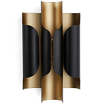 Бра из металла Dolton Wall Lamp Black варинант исполнения - 2 | Loft Concept в Твери