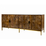 Широкая тумба с фактурным фасадом Termite варинант исполнения - 6 | Loft Concept в Твери