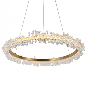 Crystal round chandelier Светильник Кольцо из Хрусталя