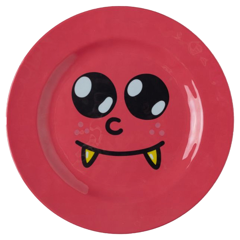 Тарелка Seletti Baby Gregorio Голубой Малиновый (Crimson) Тарелка Seletti Baby Gregorio Голубой Малиновый (Crimson) в Твери | Loft Concept