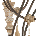 Люстра с состаренными резными элементами Big Graceful Profile варинант исполнения - 2 | Loft Concept в Твери