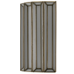 Бра с абажуром из панелей белого молочного стекла Stunned by Light варинант исполнения - 4 | Loft Concept в Твери