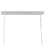 Люстра белая прямоугольная с абажурами в виде цветков тюльпана White Tulips варинант исполнения - 6 | Loft Concept в Твери