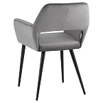 Стул с подлокотниками серый NEASAN STOOL варинант исполнения - 5 | Loft Concept в Твери