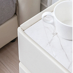 Умная прикроватная тумба с беспроводной зарядкой и подсветкой Smart Bedside Table варинант исполнения - 3 | Loft Concept в Твери