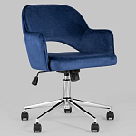 Кресло для компьютерного стола Veloury Blue варинант исполнения - 2 | Loft Concept в Твери