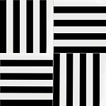 Дизайнерская плитка с узором Вертикаль варинант исполнения - 1 | Loft Concept в Твери