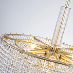 Люстра многоярусная с каскадами кристаллов Crystal Rains варинант исполнения - 4 | Loft Concept в Твери