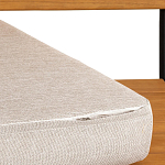 Двухместный диван из акации без подлоконтиков Amra варинант исполнения - 8 | Loft Concept в Твери