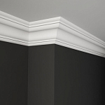 Гладкий карниз KT-11 варинант исполнения - 1 | Loft Concept в Твери