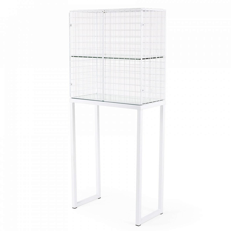 Витрина Seletti Les Volières Cabinet White Белый Прозрачное Стекло Витрина Seletti Les Volières Cabinet White Белый Прозрачное Стекло в Твери | Loft Concept