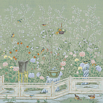 Обои ручная роспись Temple Newsam Mercury Grey варинант исполнения - 2 | Loft Concept в Твери