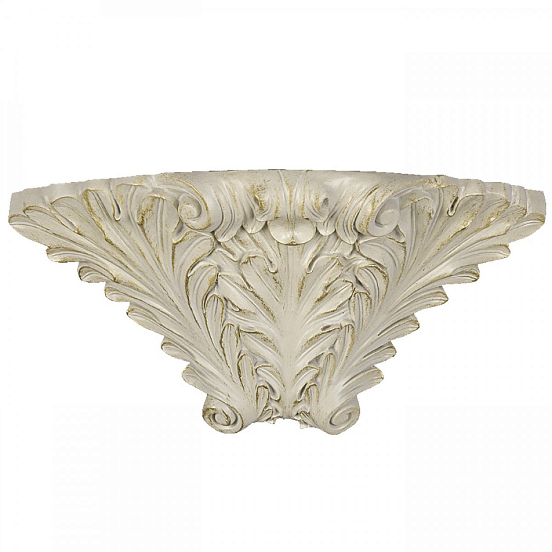 Бра Stucco Molding Corner ivory ( слоновая кость ) Золотой Бежевый Бра Stucco Molding Corner ivory ( слоновая кость ) Золотой Бежевый в Твери | Loft Concept