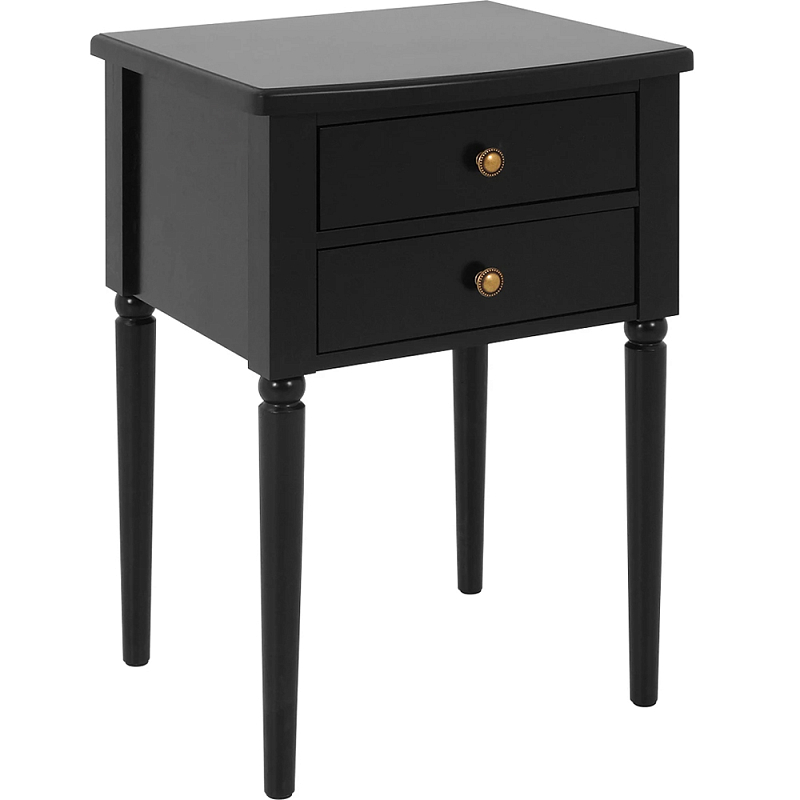 Прикроватная тумба Вlues Black Черный в Твери | Loft Concept 