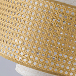 Торшер с декоративным поясом из плетеного бамбука Biuloggicu варинант исполнения - 6 | Loft Concept в Твери