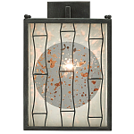 Бра с круглой зеркальной вставкой с эффектом ржавчины Stunning Radiance варинант исполнения - 2 | Loft Concept в Твери