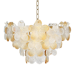 Люстра конусообразная с цветочными мотивами Light Floral Glow варинант исполнения - 5 | Loft Concept в Твери