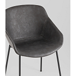 Стул Ashby экокожа серый варинант исполнения - 3 | Loft Concept в Твери