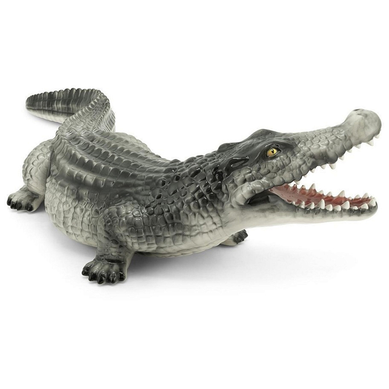 Аксессуар Crocodile Grey Серый Серо-зеленый Аксессуар Crocodile Grey Серый Серо-зеленый в Твери | Loft Concept