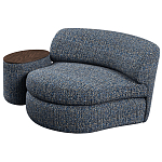 Кушетка со столиком Ulysses варинант исполнения - 1 | Loft Concept в Твери