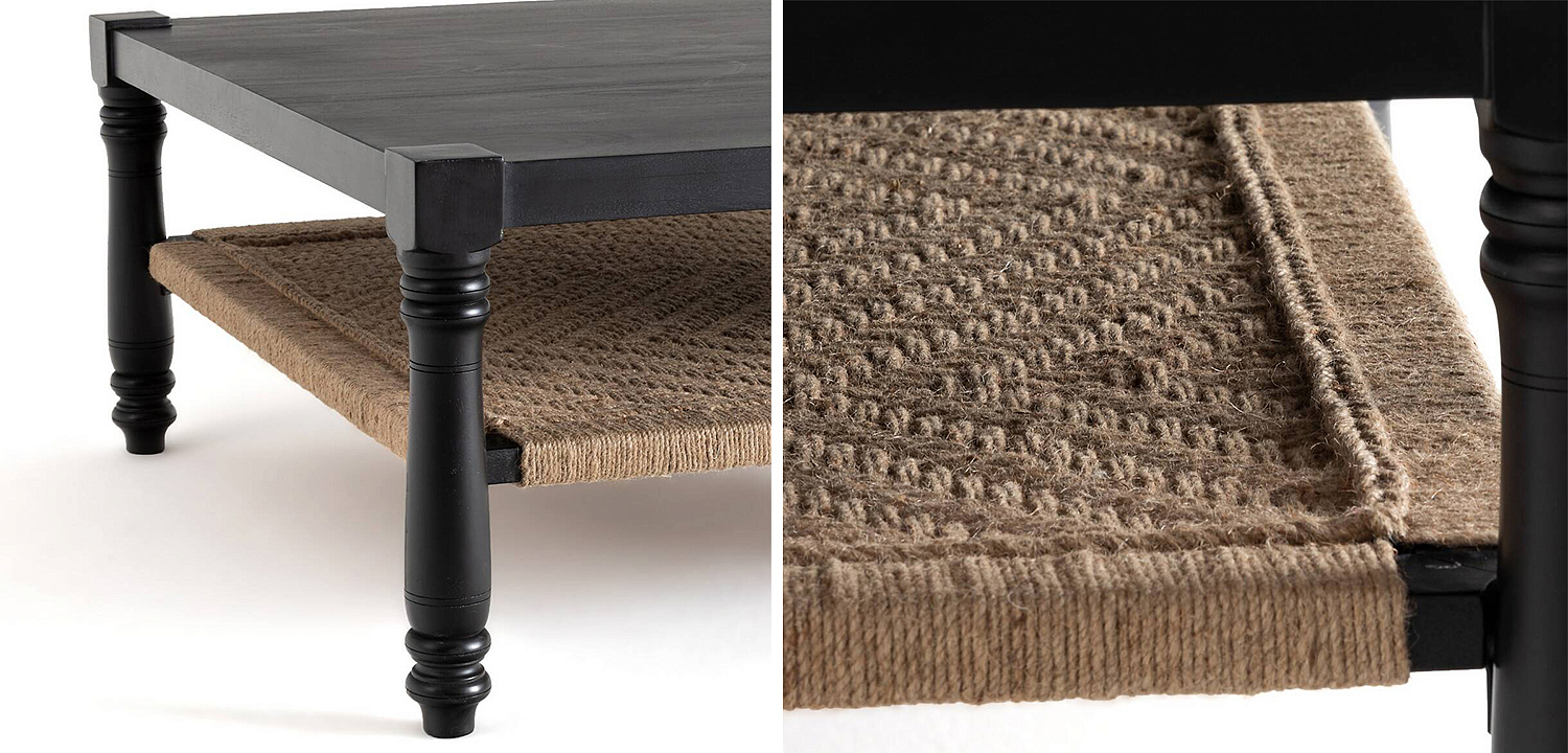 Кофейный стол Didrik Wicker Coffee Table Кофейный стол Didrik Wicker Coffee Table - Loft-Concept в Твери