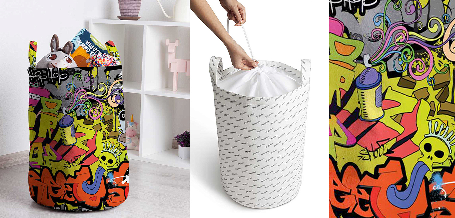 Корзина Crazy Art Basket Корзина Crazy Art Basket - Loft-Concept в Твери