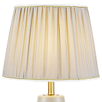 Настольная лампа с абажуром Femia Grey Gold Table Lamp варинант исполнения - 2 | Loft Concept в Твери