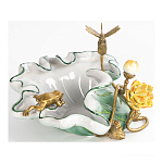 Чаша фигурная с обитателями леса и цветами Eden Garden варинант исполнения - 5 | Loft Concept в Твери