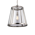 Подвесной светильник с прозрачным коническим стеклянным плафоном в современном стиле Feiss варинант исполнения - 1 | Loft Concept в Твери